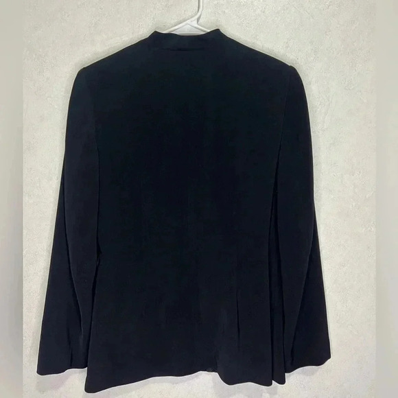 TALBOTS VINTAGE Office Business Casual Collarless Blazer Made in USA Size 4 (A4) - Picture 2 of 9